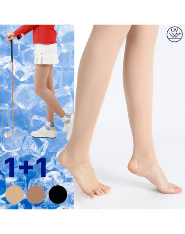 베칸테 고탄력 UV 고리형 여름 골프 스타킹 1+1