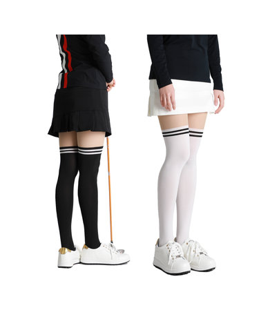 베칸테 고탄력 UV 라인 니하이 스타킹 1+1