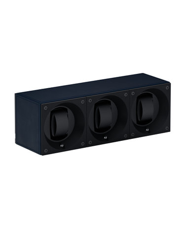 [스위스큐빅] MASTERBOX 3구 NAVY BLUE LEATHER