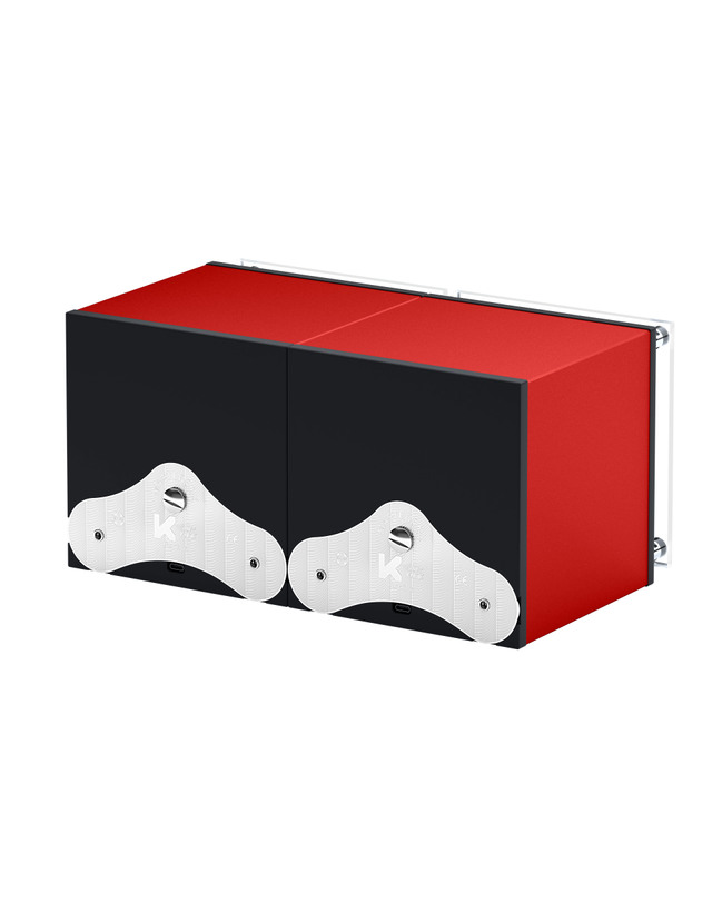 스위스큐빅 [스위스큐빅] MASTERBOX 2구 RED ALUMINIUM 착용컷