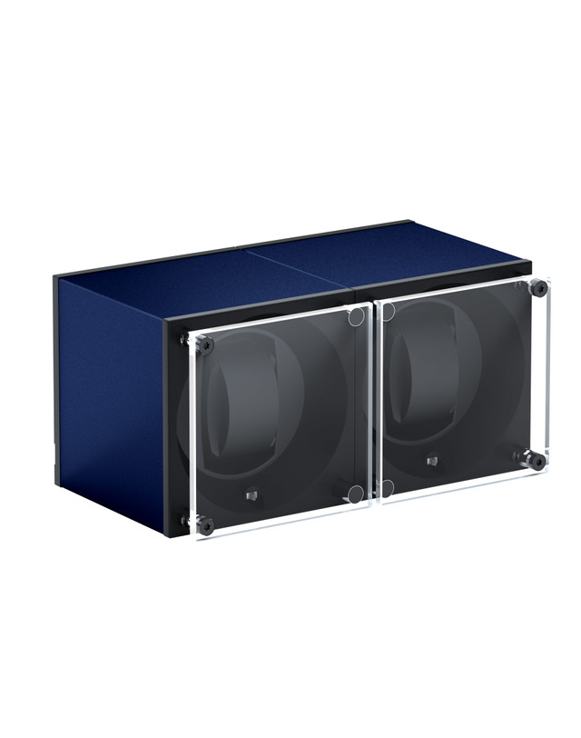 스위스큐빅 [스위스큐빅] MASTERBOX 2구 BLUE ALUMINIUM 착용컷