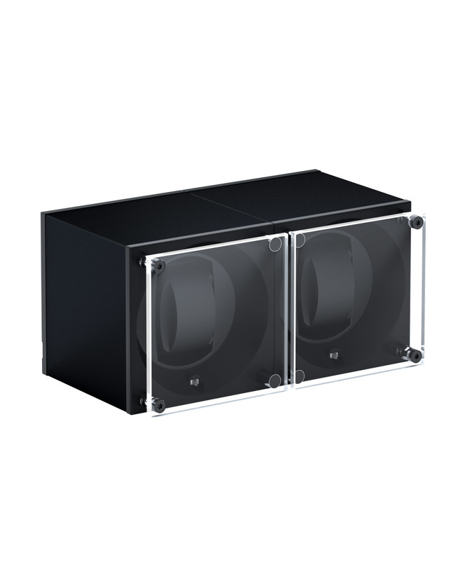 스위스큐빅 [스위스큐빅] MASTERBOX 2구 BLACK ALUMINIUM 착용컷