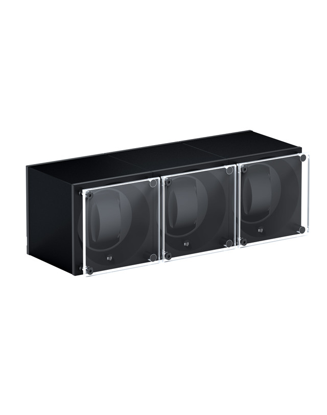 스위스큐빅 [스위스큐빅] MASTERBOX 3구 BLACK ALUMINIUM 착용컷
