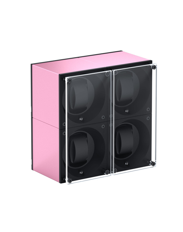 스위스큐빅 [스위스큐빅] MASTERBOX 4구 PINK ALUMINIUM 착용컷