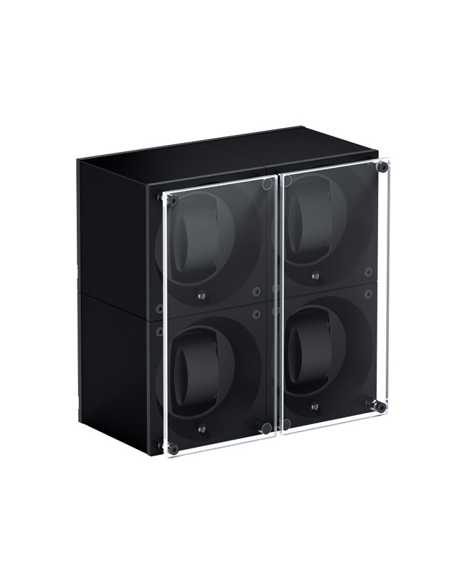 스위스큐빅 [스위스큐빅] MASTERBOX 4구 BLACK ALUMINIUM 착용컷