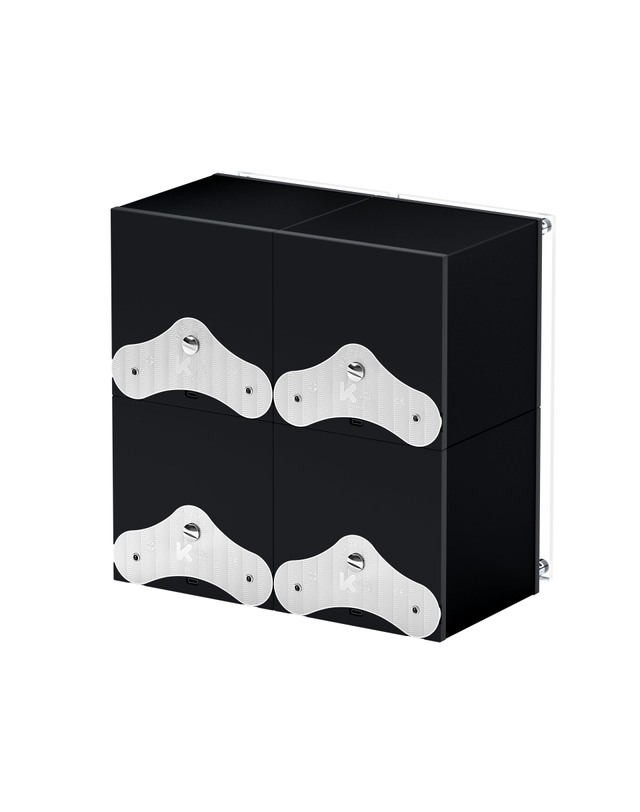 스위스큐빅 [스위스큐빅] MASTERBOX 4구 BLACK ALUMINIUM 착용컷