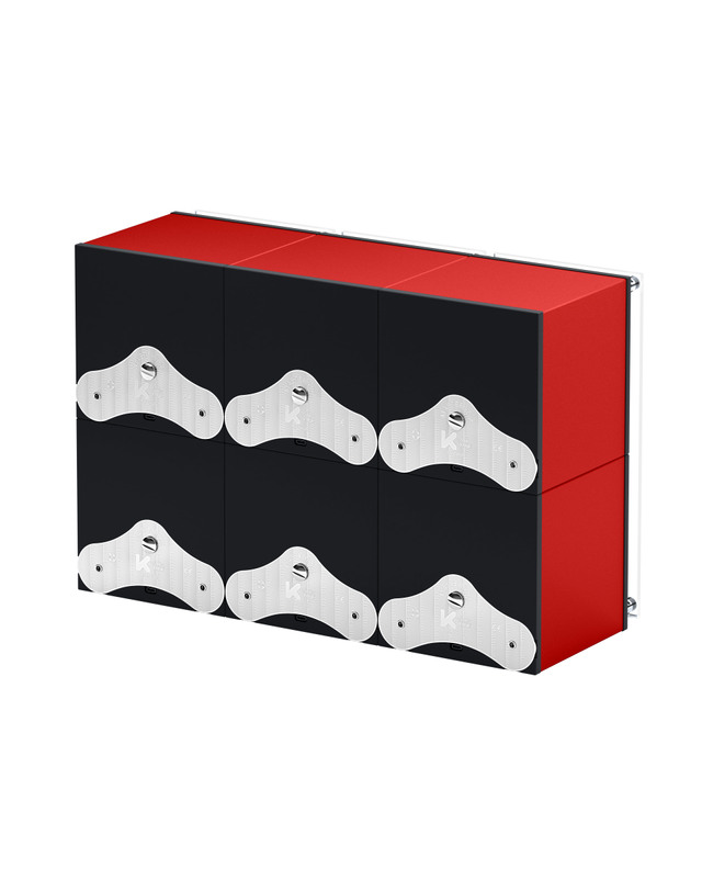 스위스큐빅 [스위스큐빅] MASTERBOX 6구 RED ALUMINIUM 착용컷