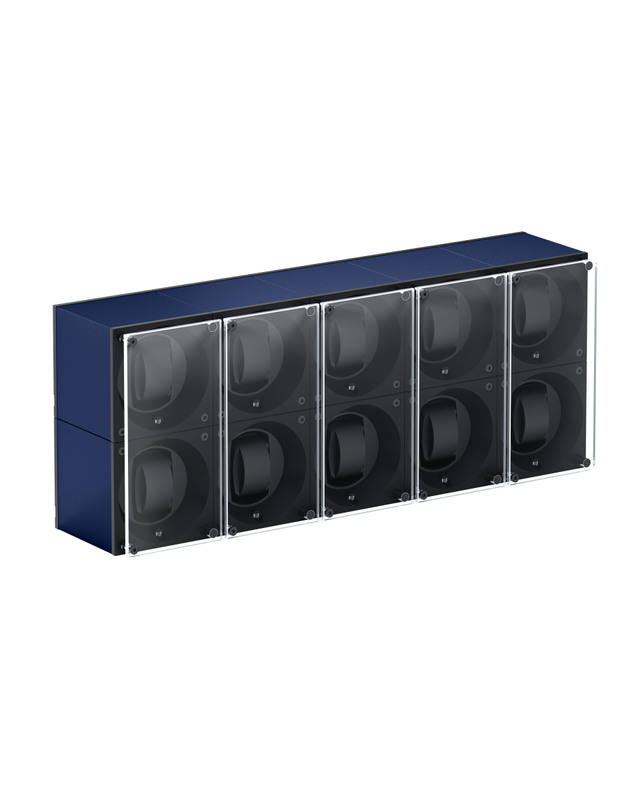 스위스큐빅 [스위스큐빅] MASTERBOX 10구 BLUE ALUMINIUM 착용컷