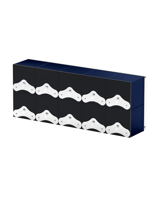 스위스큐빅 [스위스큐빅] MASTERBOX 10구 BLUE ALUMINIUM 착용컷