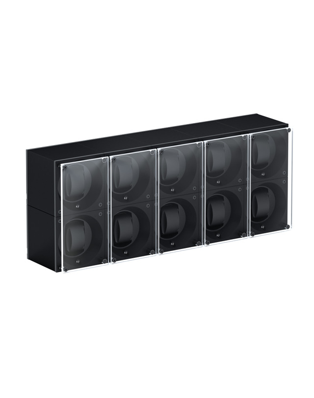 스위스큐빅 [스위스큐빅] MASTERBOX 10구 BLACK ALUMINIUM 착용컷