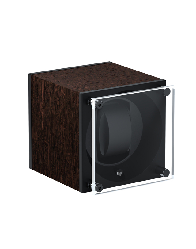 스위스큐빅 [스위스큐빅] MASTERBOX 1구 NATURAL WENGE WOOD 착용컷