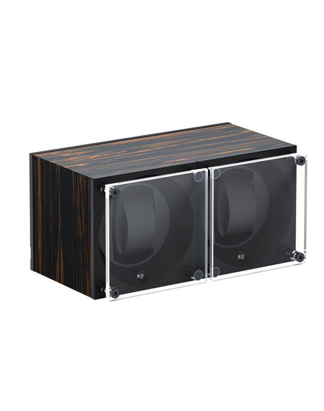 스위스큐빅 [스위스큐빅] MASTERBOX 2구 PALM WOOD 착용컷