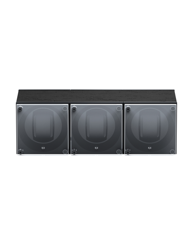 스위스큐빅 [스위스큐빅] MASTERBOX 3구 BLACK WENGE WOOD 착용컷