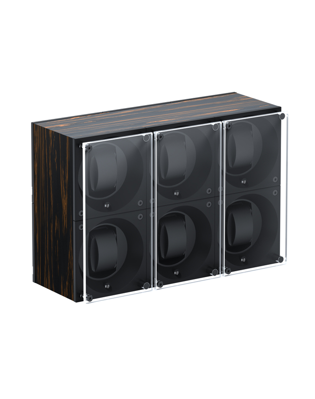 스위스큐빅 [스위스큐빅] MASTERBOX 6구 PALM WOOD 착용컷
