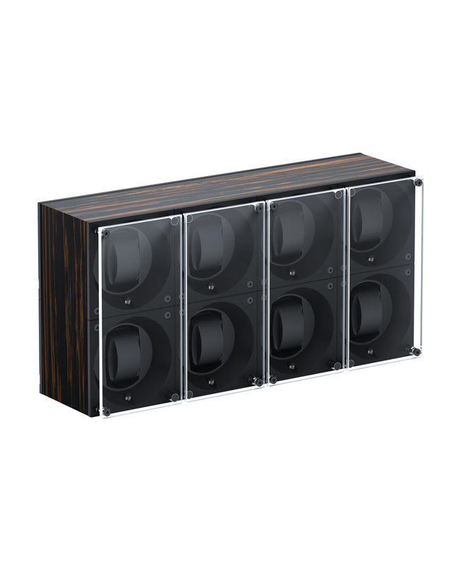 스위스큐빅 [스위스큐빅] MASTERBOX 8구 PALM WOOD 착용컷