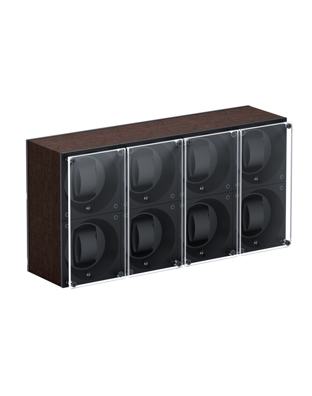 스위스큐빅 [스위스큐빅] MASTERBOX 8구 NATURAL WENGE WOOD 착용컷
