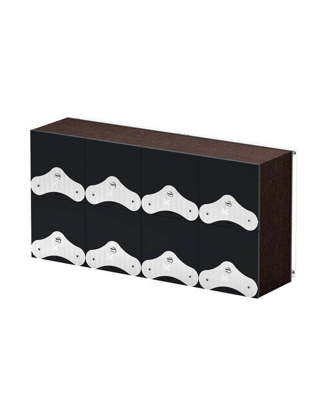 스위스큐빅 [스위스큐빅] MASTERBOX 8구 NATURAL WENGE WOOD 착용컷