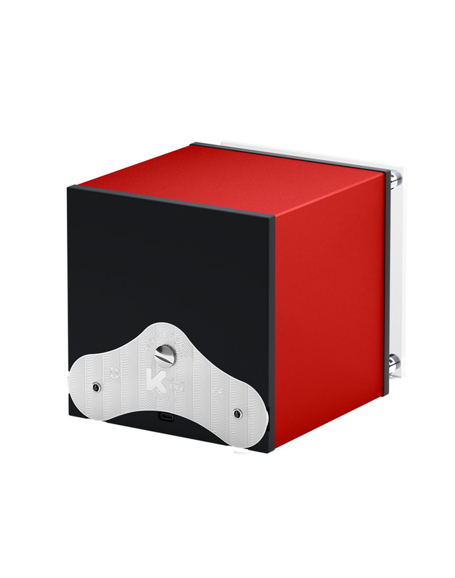 스위스큐빅 [스위스큐빅] MASTERBOX 1구 RED ALUMINIUM 착용컷
