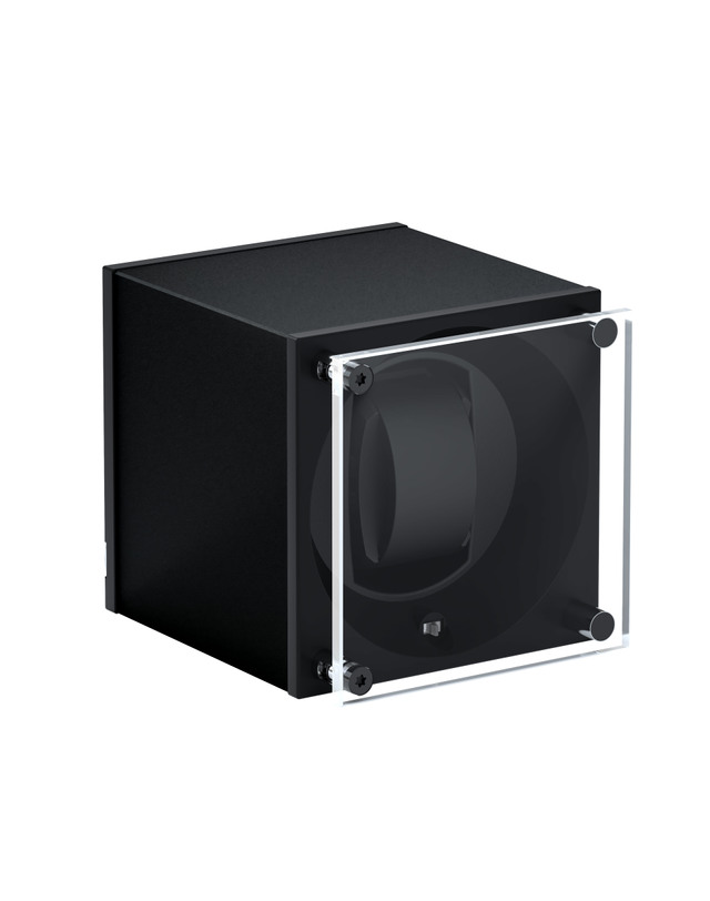 스위스큐빅 [스위스큐빅] MASTERBOX 1구 BLACK ALUMINIUM 착용컷