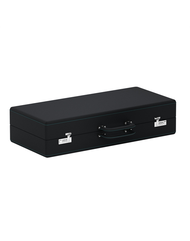 스위스큐빅 [스카톨라 델 템포] VALIGETTA 32 BLACK/BLUE 착용컷