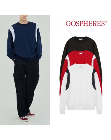 고스피어 GOSPHERES UNISEX MESH SWEATSHIRTS PM3UMT06