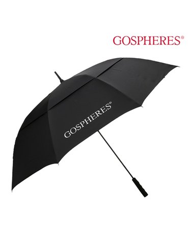 고스피어 GOSPHERES UNISEX LOGO DOUBLE CANOPY CARBON UMBRELLA PA2AUB83