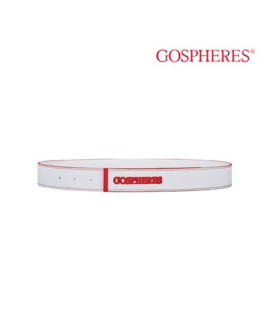 고스피어 GOSPHERES WOMAN ESSENTIAL LOGO BELT PW2ABT84