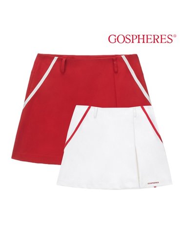 고스피어 GOSPHERES WOMEN SIDE BAND ASCI SKIR PW2UMS68