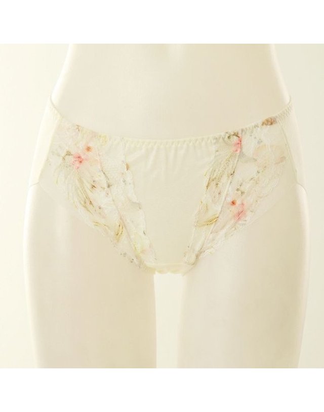 비너스 VENUS [갤러리아] 이월상품 25SS 광고메인 샤인블라썸 헴팬티 4종택1 VPT0995H 착용컷