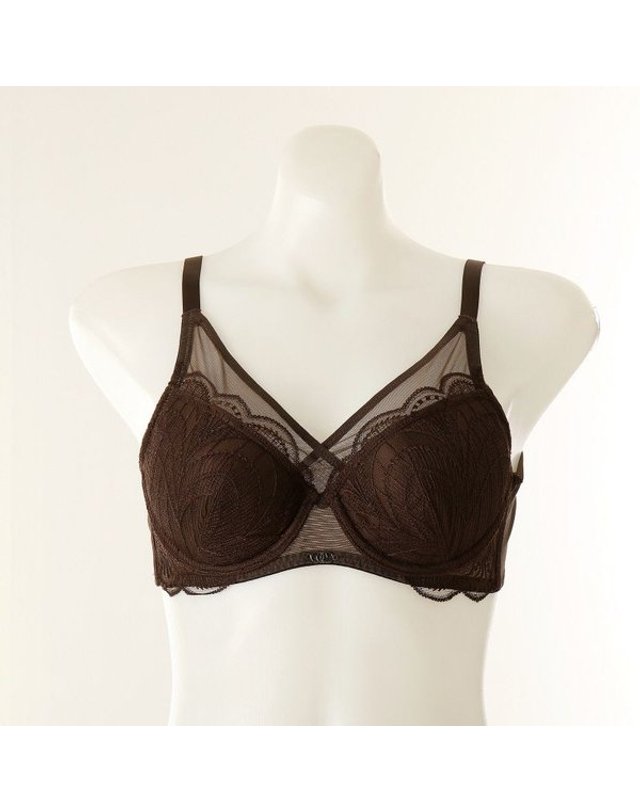 비너스 VENUS [갤러리아] 이월상품 윗가슴 들뜸없는 A-E 풀컵 브래지어 2종택1 VBR1496 착용컷
