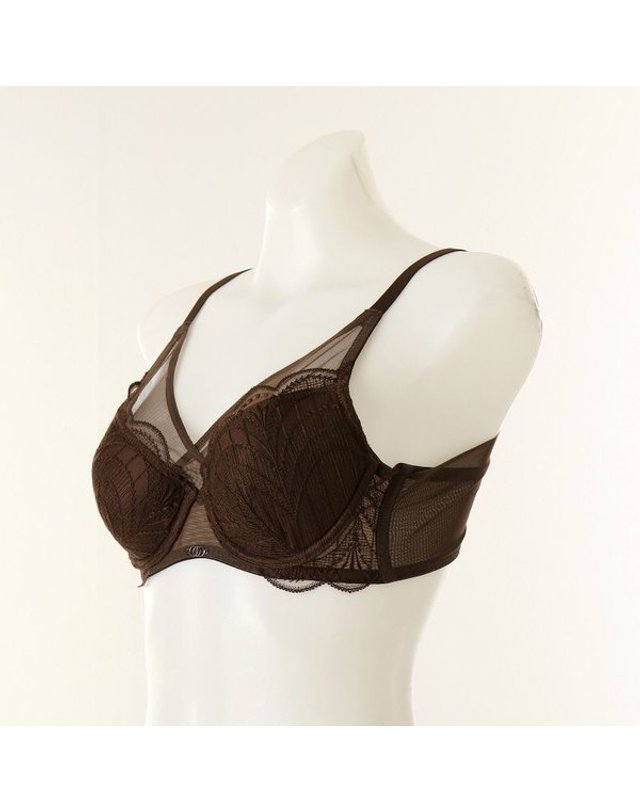 비너스 VENUS [갤러리아] 이월상품 윗가슴 들뜸없는 A-E 풀컵 브래지어 2종택1 VBR1496 착용컷