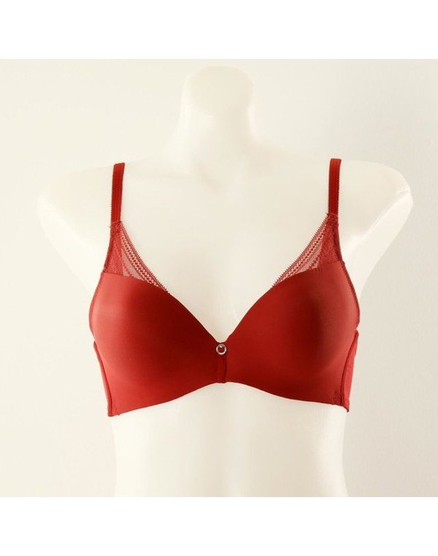 비너스 VENUS [갤러리아] 이월상품 WI 들뜸없이 편안한 메모리폼 A-E컵 데일리 브래지어 VBR1802 착용컷