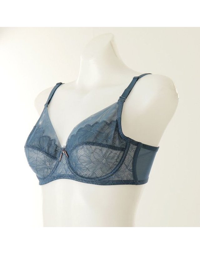 비너스 VENUS [갤러리아] 이월상품 윗가슴 들뜸없는 홑겹 BCD컵 브래지어 2종택1 VBR1790 착용컷