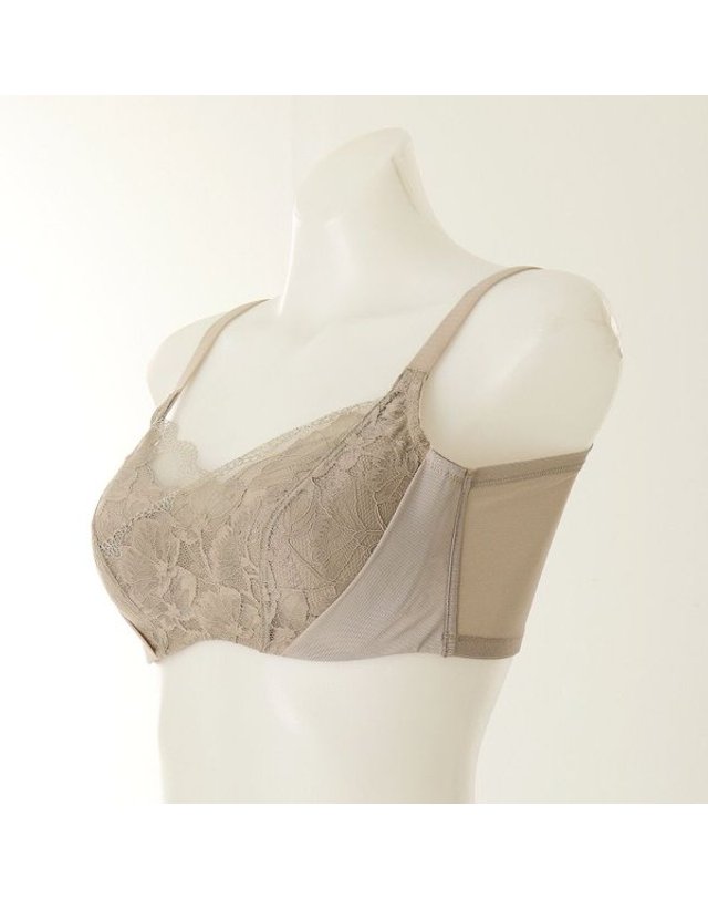 비너스 VENUS [갤러리아] 이월상품 부유방 등라인 완벽커버 큰컵 전용 보정브라 C~G컵 VBRG556 착용컷