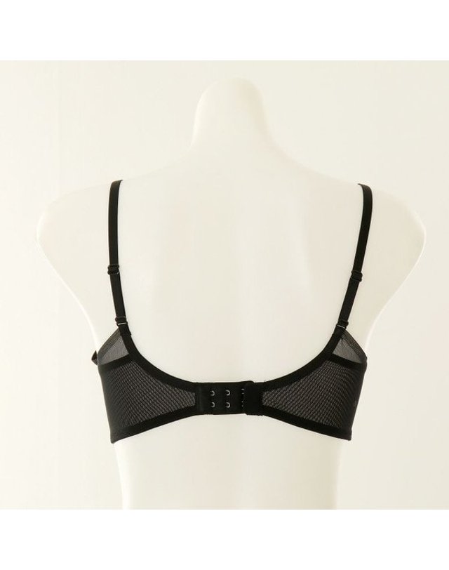 비너스 VENUS [갤러리아] 이월상품 25SS 광고 베이직 컨실드 브라 A~F컵 VBR0996 BK 착용컷