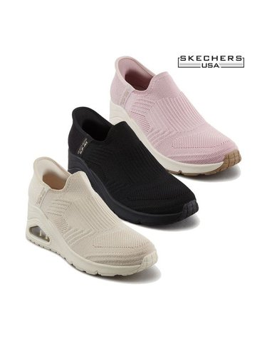 SKECHERS [갤러리아] 스케쳐스 여성 우노웨지 슬립인스 3종-TW