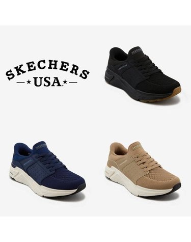SKECHERS [갤러리아] 스케쳐스USA 남성 슬립인스 로비노 라이트 3종-GCC