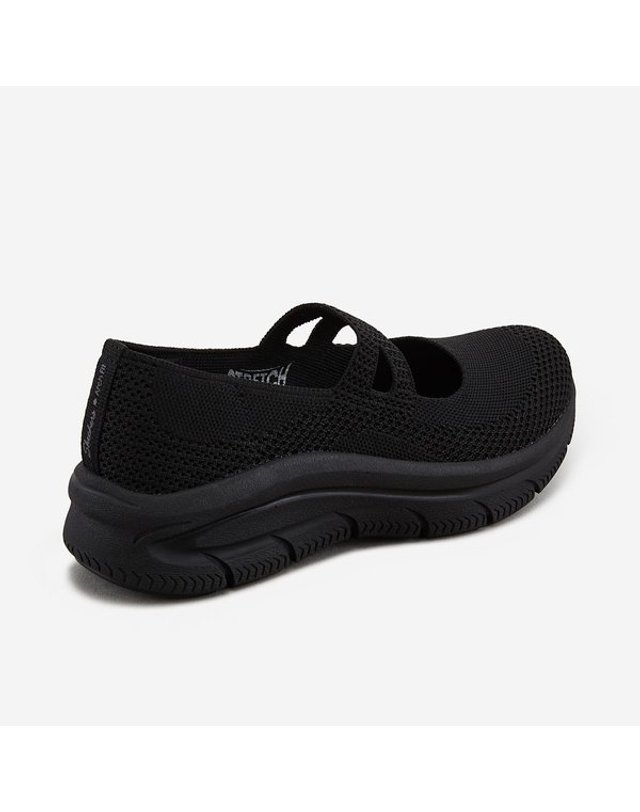 SKECHERS [갤러리아] [스케쳐스USA] 여성 아치핏 모던 컴포트 디럭스 SC0WFCGX161 TW 착용컷