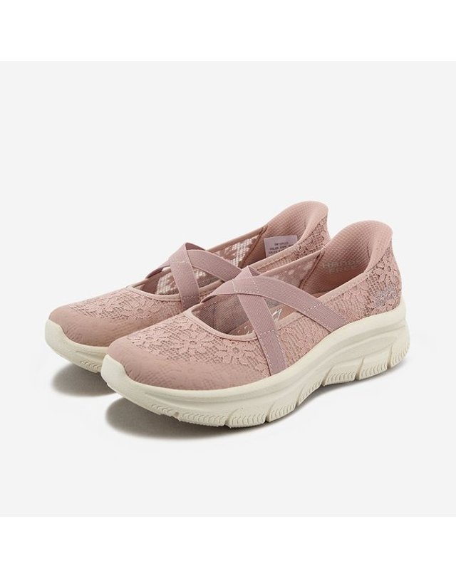 SKECHERS [갤러리아] [스케쳐스 USA] 여성 아치핏 모던 컴포트 디럭스(슬립인스) SC0WFCGX172 J 착용컷