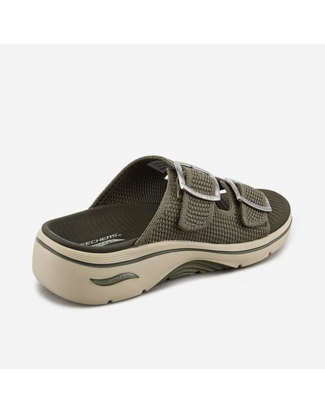 SKECHERS [갤러리아] [스케쳐스 USA] 여성 고워크 아치핏 2.0 샌들 SC0WSCGM022 J 착용컷