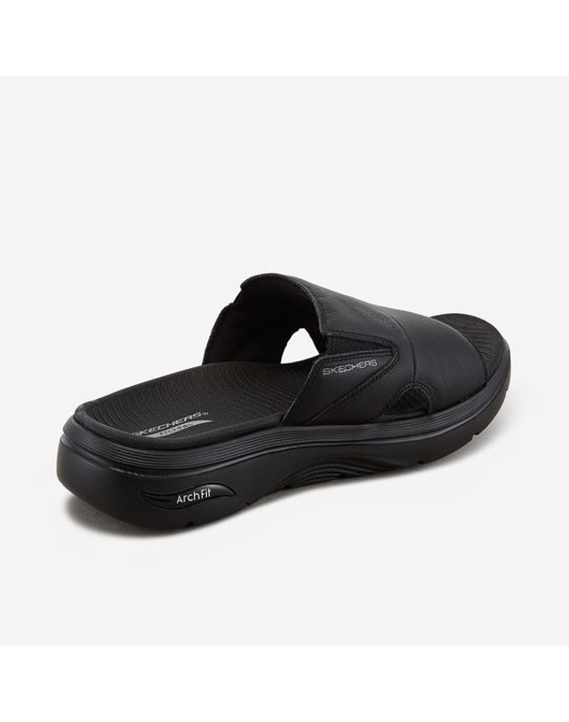 SKECHERS [갤러리아] [스케쳐스 USA] 남성 고워크 아치핏 2.0 샌들 SC0MSCGM011 J 착용컷