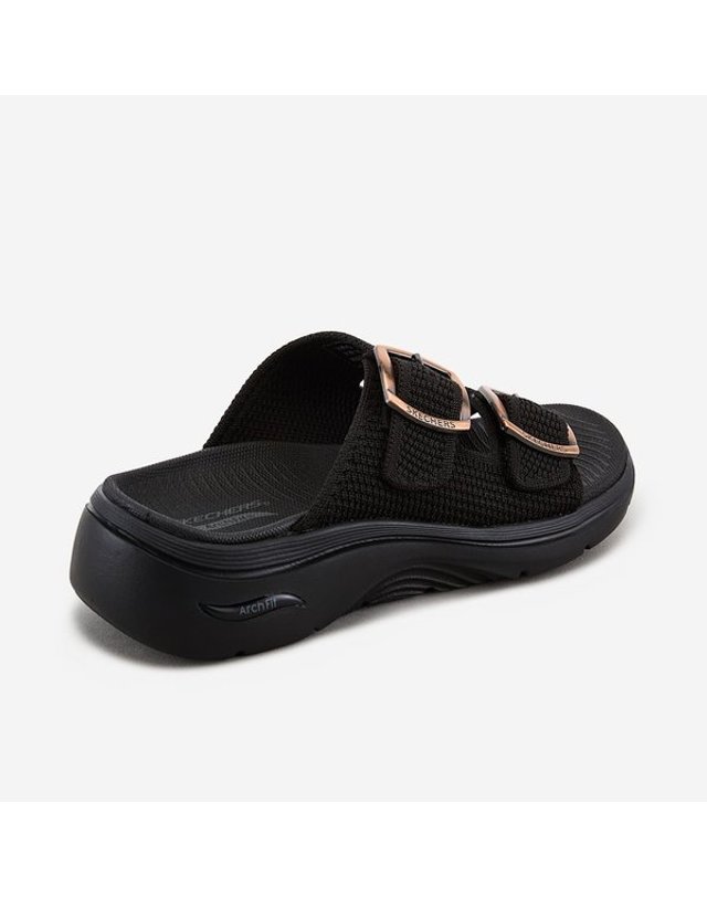 SKECHERS [갤러리아] [스케쳐스 USA] 여성 고워크 아치핏 2.0 샌들 SC0WSCGM021 J 착용컷