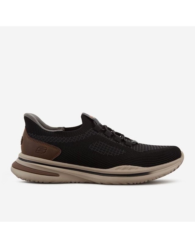 SKECHERS [갤러리아] [스케쳐스 USA] 남성 놀란 슬립인스 SC0MFCGX091 GCC 착용컷