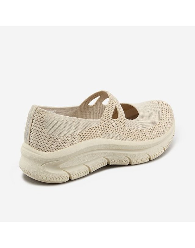 SKECHERS [갤러리아] [스케쳐스USA] 여성 아치핏 모던 컴포트 디럭스 SC0WFCGY132 TW 착용컷