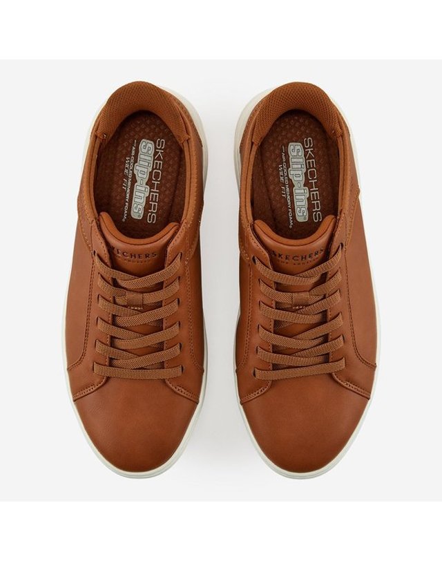 SKECHERS [갤러리아] [스케쳐스USA] 남성 코트 브레이크 (와이드 슬립인스) SC0MFCGY122 TW 착용컷