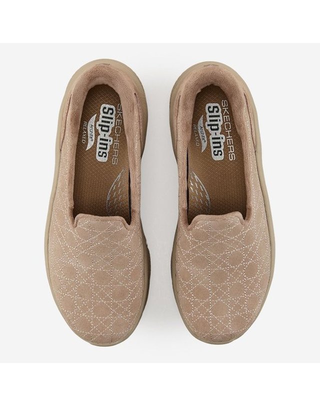 SKECHERS [갤러리아] [스케쳐스 USA] 여성 아치핏 모던 컴포트 디럭스(슬립인스) SC0WFCGY122 J 착용컷