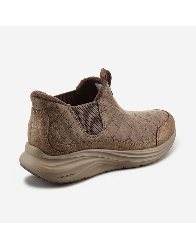 SKECHERS [갤러리아] [스케쳐스 USA] 여성 컨투어폼 부츠 코지핏(슬립인스) SC0WSCGW052 J 착용컷
