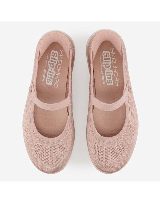 SKECHERS [갤러리아] 스케쳐스USA 여성 메리제인 슬립인스 온더고 플렉스 레디언트 3종-TW 착용컷