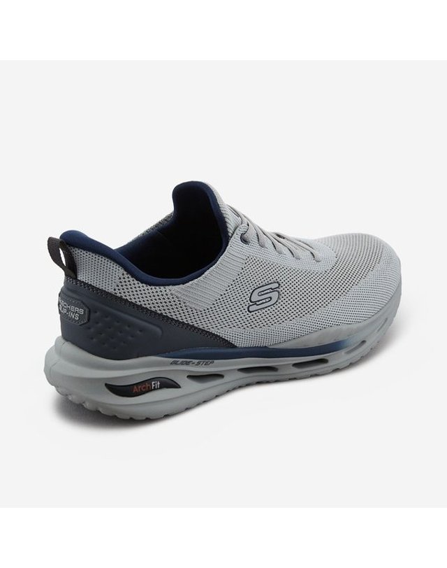 SKECHERS [갤러리아] [스케쳐스 USA] 남성 아치핏 오반 (와이드 슬립인스) SC0MFCFX021 J 착용컷