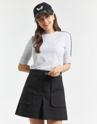 [화이트볼] 여성 원포인트 프릴 티셔츠 WH_WB22SUWT04WH